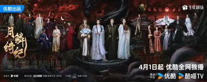 月鳞绮纪 主视觉
