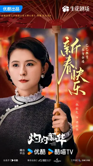 灼灼韶华 节日海报