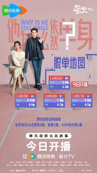 他为什么依然单身 日历海报