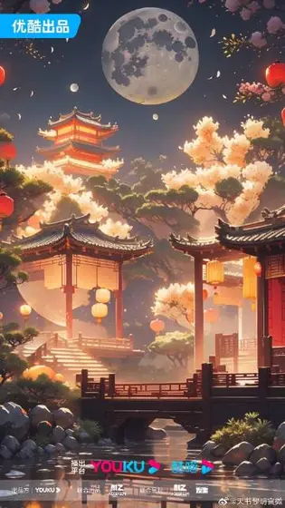天书黎明 节日海报