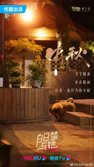 白日梦与她 节日海报