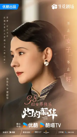 灼灼韶华 节日海报