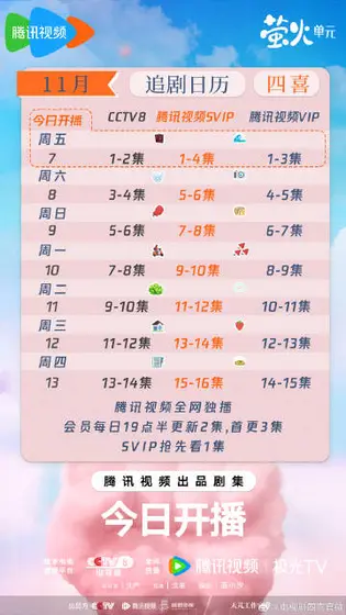 四喜 日历海报