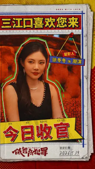 低智商犯罪 信息海报