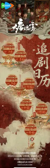 大唐迷雾第一季 日历海报