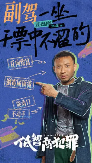 低智商犯罪 角色海报