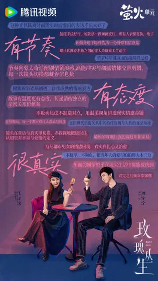 玫瑰丛生 信息海报