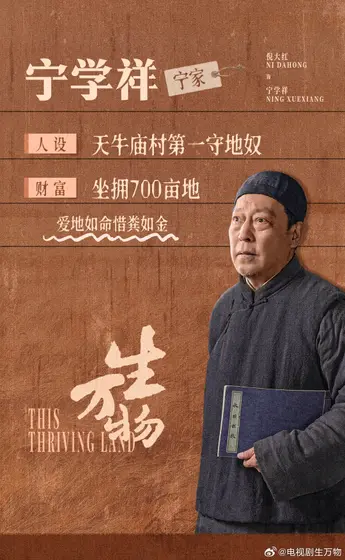 生万物 角色海报
