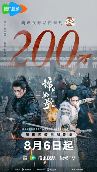 锦月如歌 数据战报